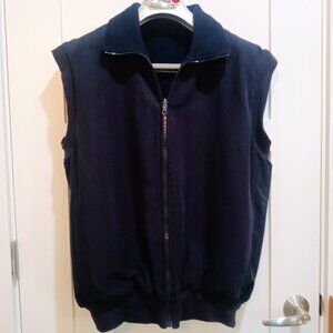 Proquip Golf Weatherwear Reversible Windshield Fleece Vest Navy Size L